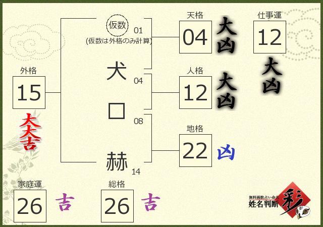 診断結果画像