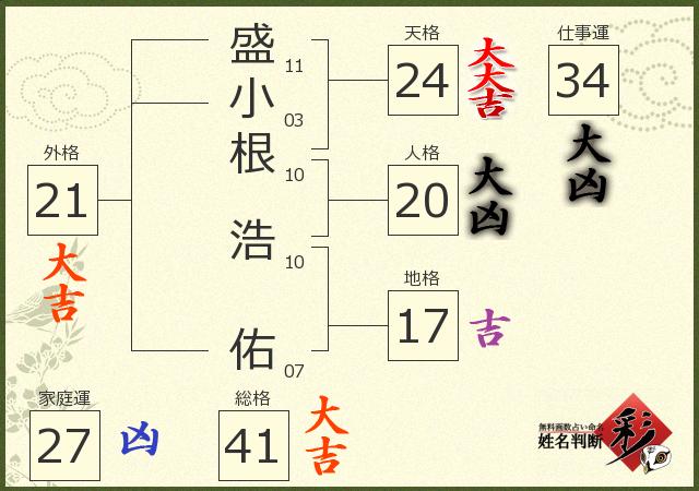 診断結果画像