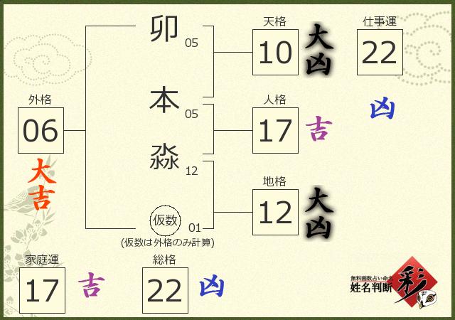 診断結果画像