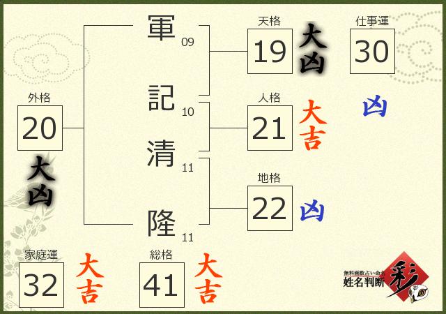 診断結果画像