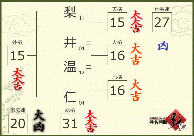 診断結果画像
