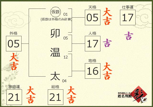 診断結果画像