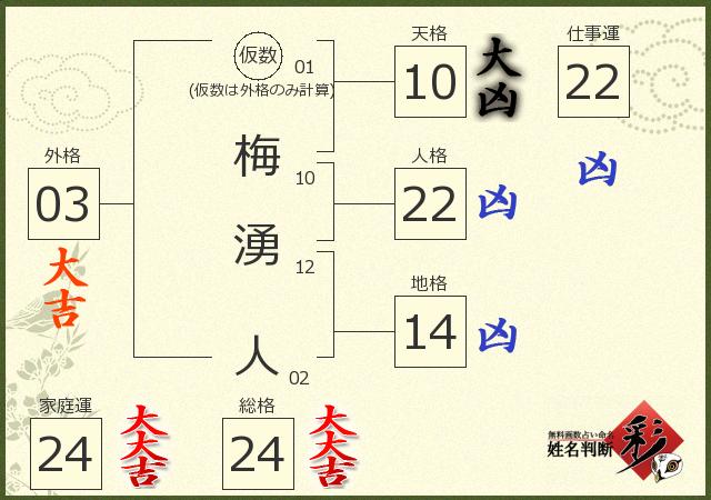 診断結果画像