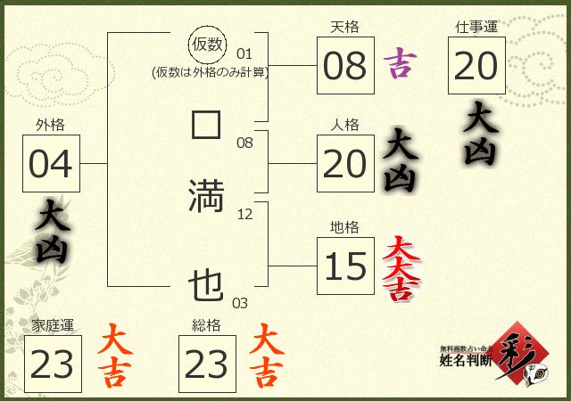 診断結果画像