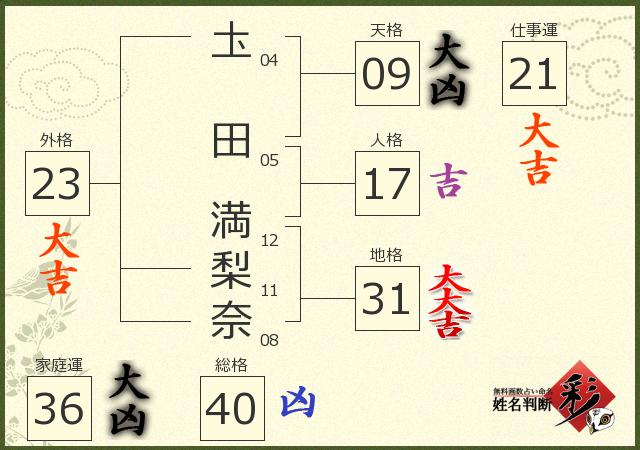 診断結果画像