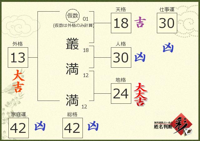 診断結果画像