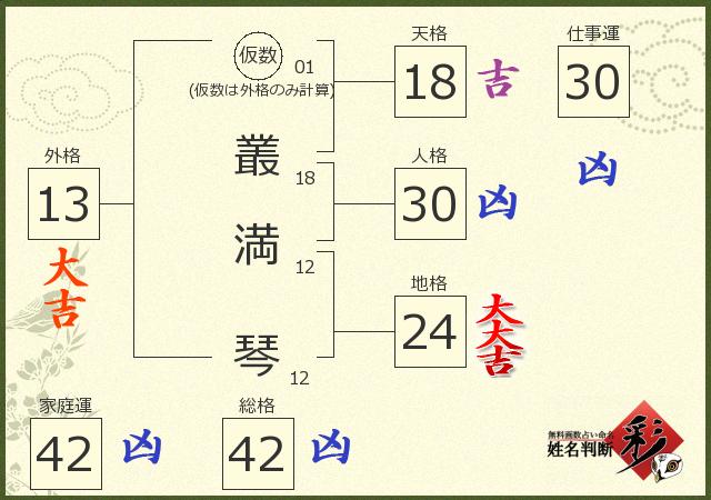診断結果画像