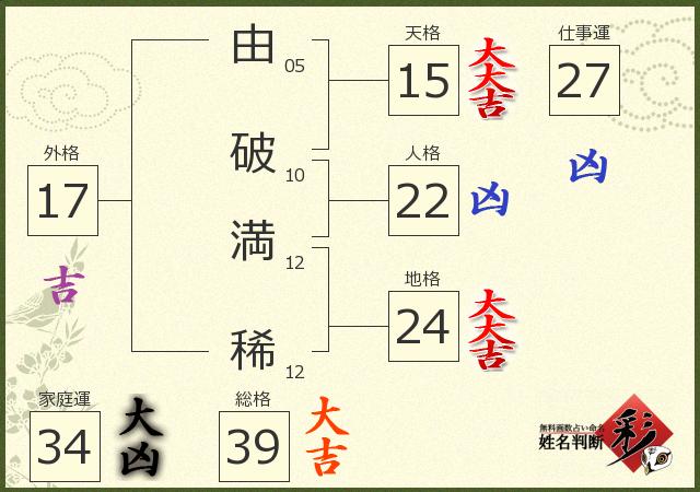 診断結果画像