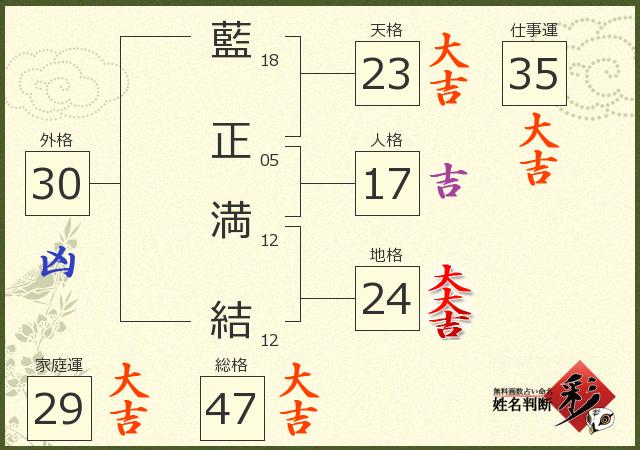 診断結果画像
