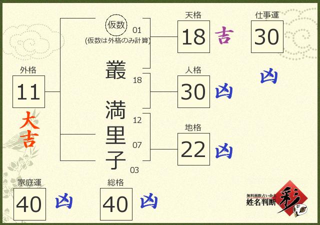診断結果画像