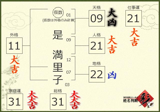 診断結果画像