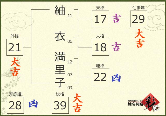 診断結果画像