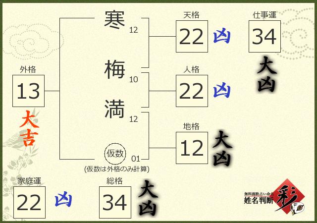 診断結果画像