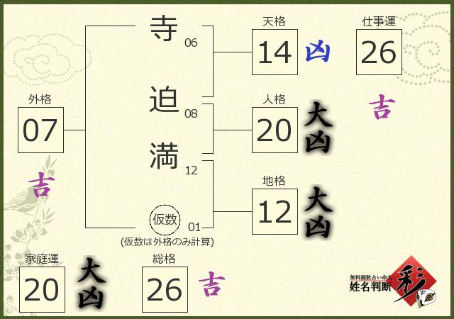 診断結果画像