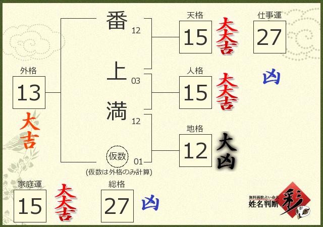 診断結果画像