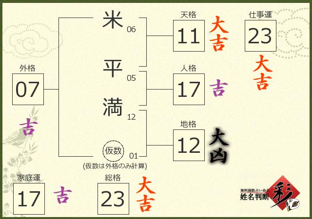 診断結果画像
