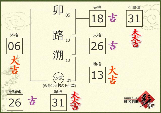診断結果画像