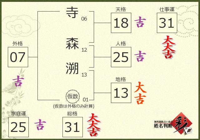 診断結果画像
