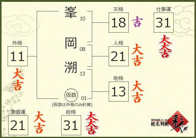 診断結果画像