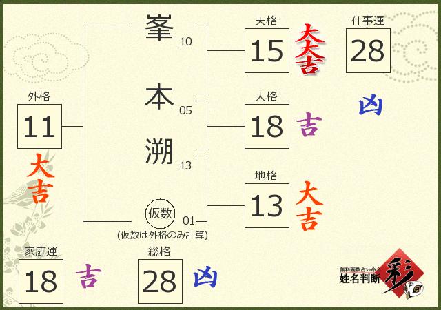 診断結果画像