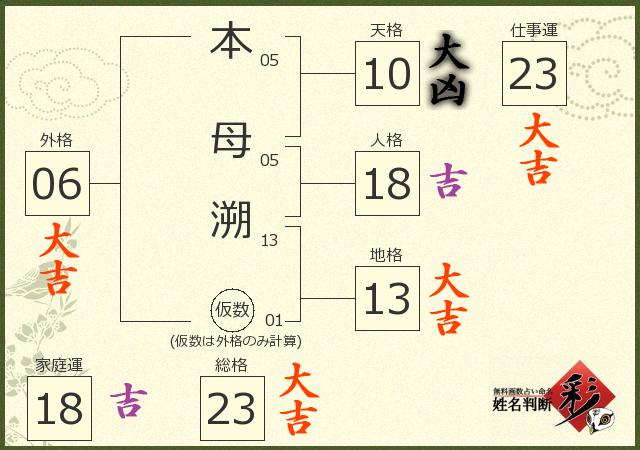 診断結果画像