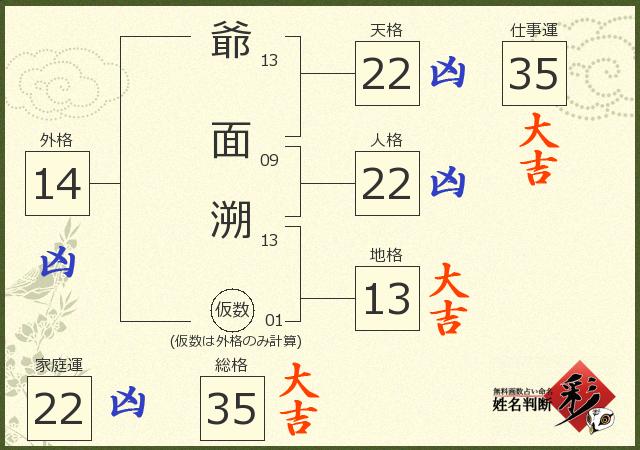 診断結果画像