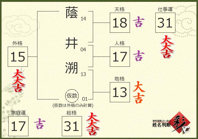 診断結果画像