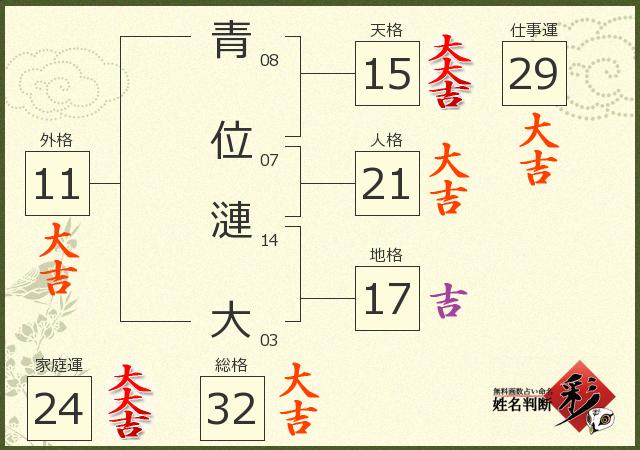 診断結果画像