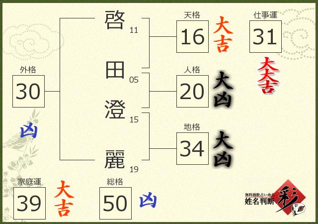 診断結果画像