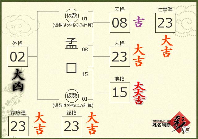 診断結果画像