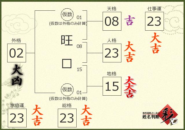 診断結果画像