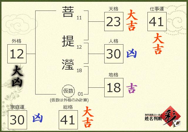 診断結果画像