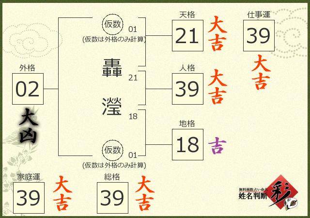 診断結果画像