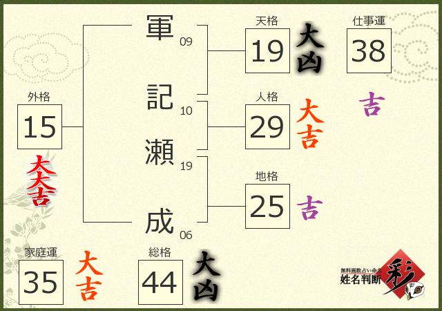 診断結果画像