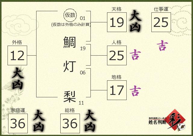 診断結果画像