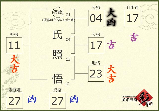 診断結果画像