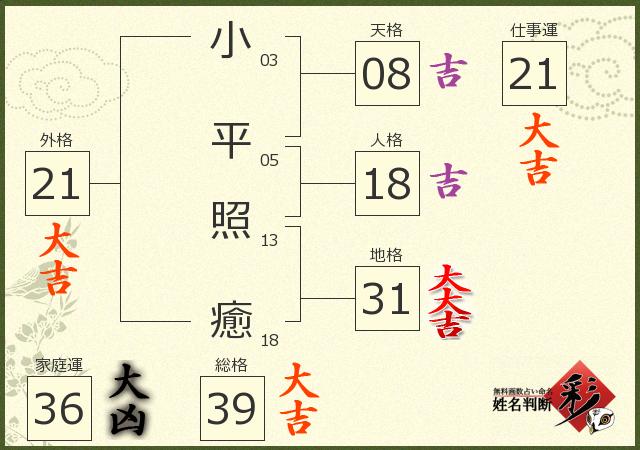診断結果画像