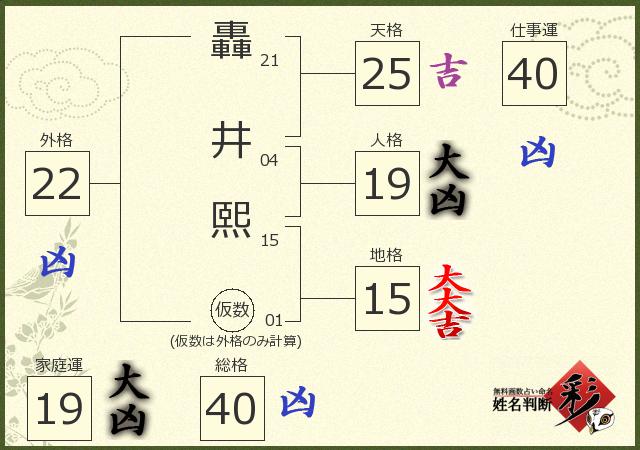診断結果画像