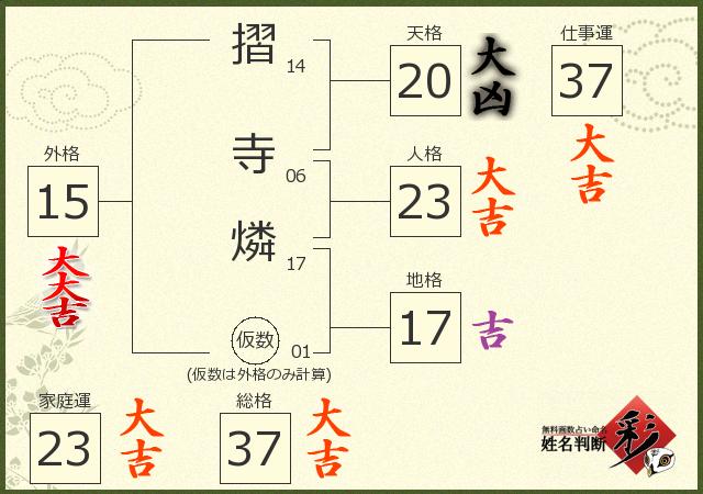 診断結果画像