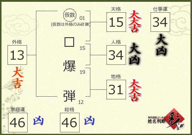 診断結果画像