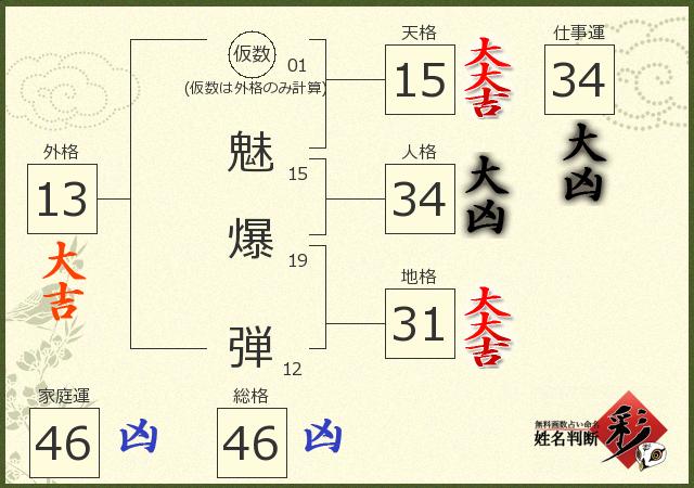 診断結果画像