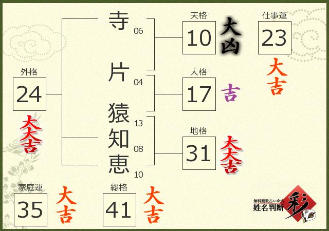 診断結果画像