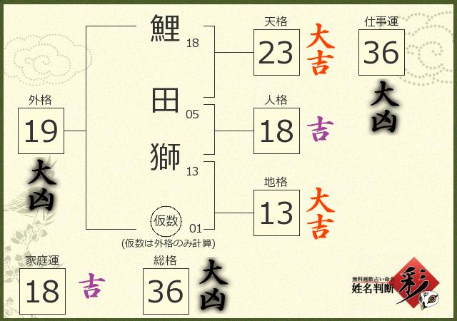診断結果画像