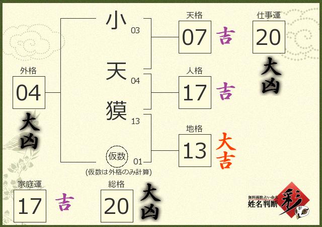 診断結果画像