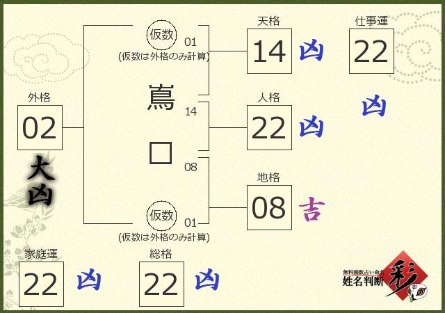 診断結果画像