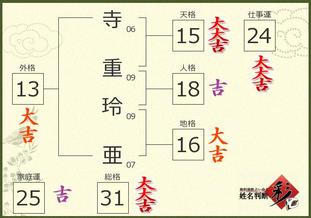 診断結果画像