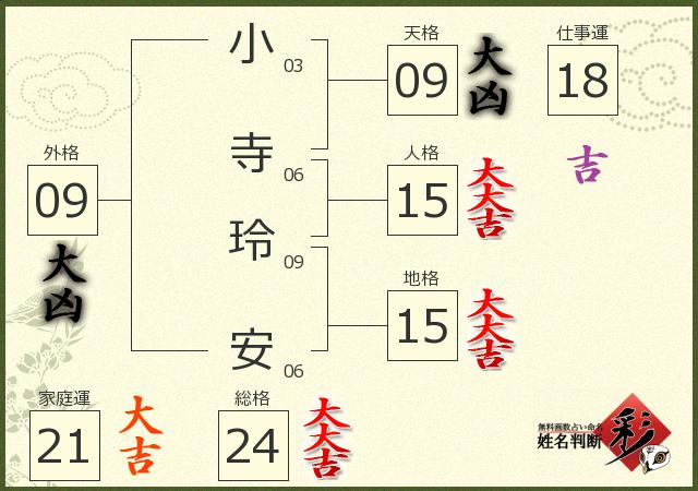 診断結果画像