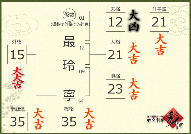 診断結果画像