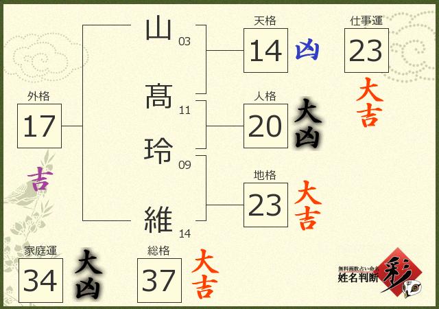 診断結果画像