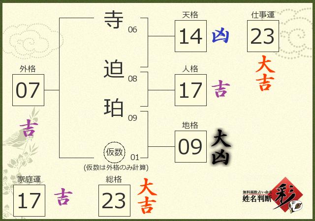 診断結果画像